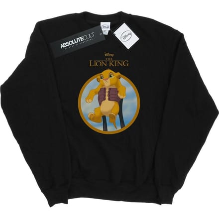 Disney Dames/Dames The Lion King Show Simba Sweatshirt (Zwart)