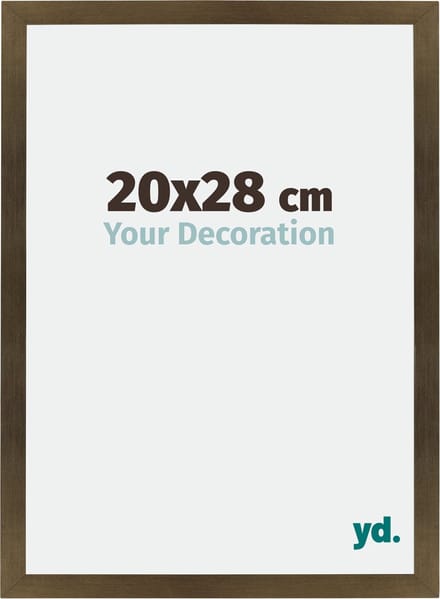 Your Decoration - Fotolijst 20x28 cm - MDF - Brons Decor - Mura