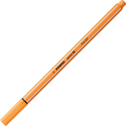 STABILO point 88 | premium fineliner 0.4 mm | papaya | per stuk