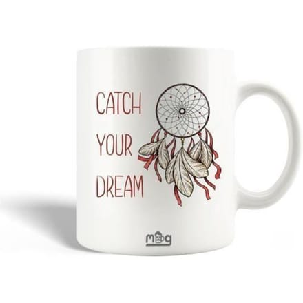 Mug en Céramique Attrape Rêve Multicolore Capteur de Rêves Attrape ton rêve