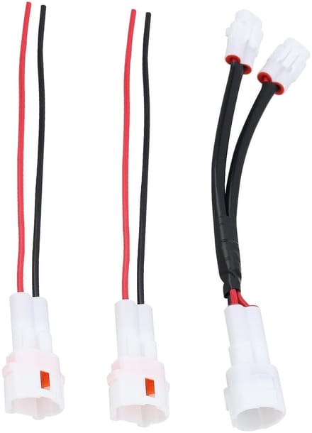 Cosensi - Set van Power Outlet Splitter met USB-oplader voor Motorrijders