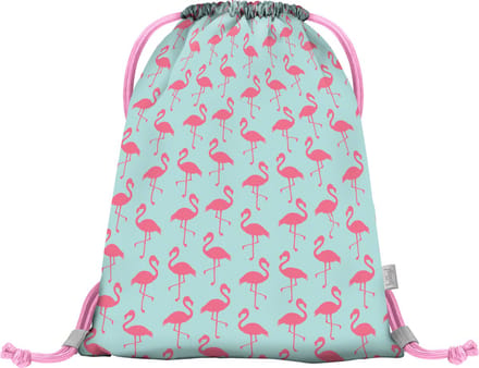 Baagl Gymtas Flamingo met Rits