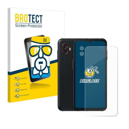 Screenprotector voor Samsung Galaxy XCover 6 Pro Enterprise Edition (Voor+Camera) Beschermglas transparant