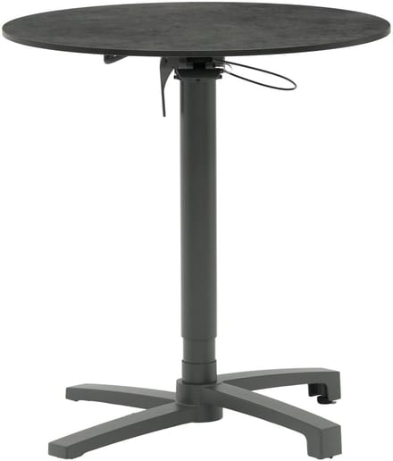 Sens-Line - Lima Bistro Lift Tafel - Ø70cm - HPL