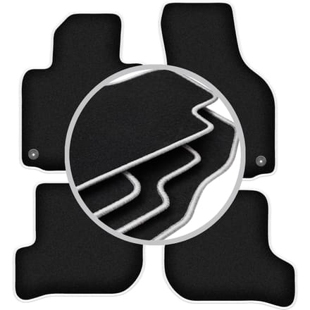CARLUX-SILVER automatten voor: Skoda Yeti crossover (2009-2017)