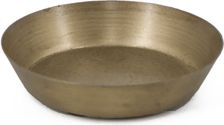 Metalen schaaltje goud
