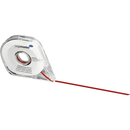 Legamaster planbord verdeeltape 2,5mm x 16m rood