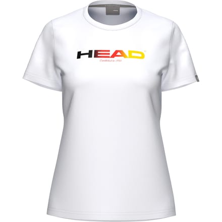 HEAD DTB Rainbow T-shirt Dames-wit