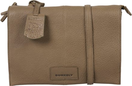 Burkely Soft Skylar Double pocket flap - Tas - Volwassenen - Taupe