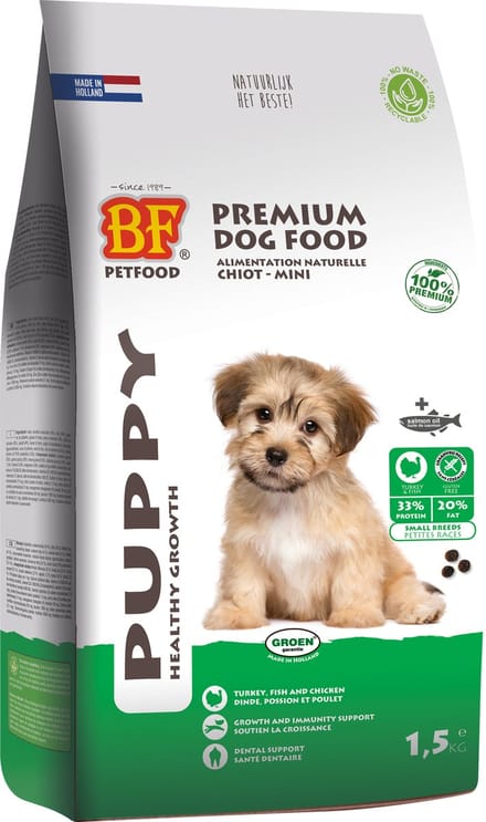 BF petfood hondenvoer puppy mini 10 kg