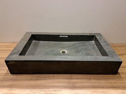 Wasbak natuursteen - 80x45x13cm - FL23150