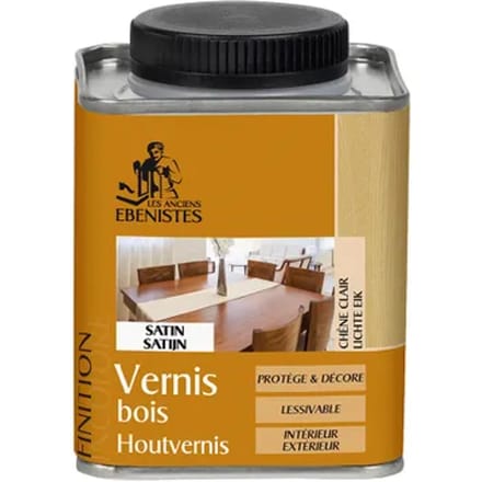 Les Anciens Ebenistes Vernis - Zijdeglans - Lichte Eik - 250ml