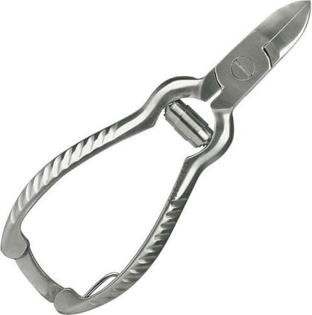 Nageltang 13 cm, met sluiting en bufferveer