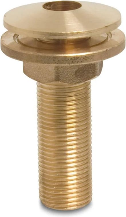 Profec Nr. 1147 Doorvoer messing 1" buitendraad 40bar