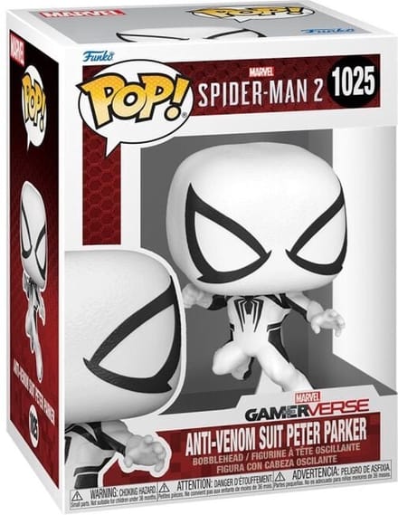 Pop Games: Spider-Man 2 - Peter Parker Anti-Venom Suit Funko Pop #1025