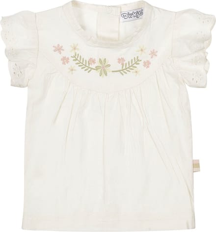 Dirkje Meisjes Blouse - Off white