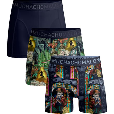 Muchachomalo Heren Boxershorts - 3-Pack - Mannen Onderbroeken