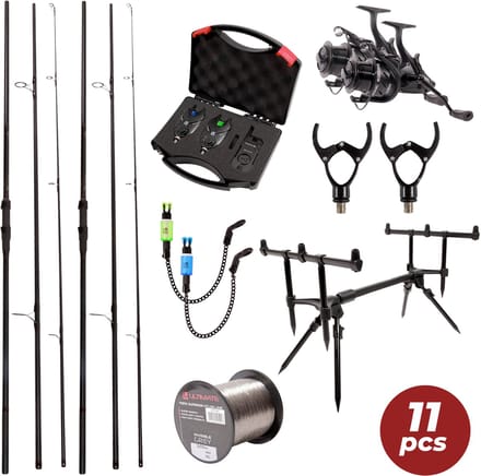 Ultimate Adventure Carp Set 12ft - Karper Set