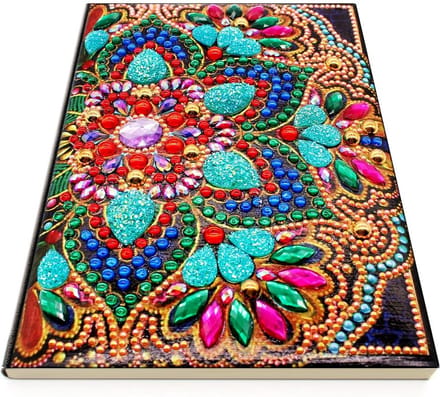 Notitieboekje - NB024 - Mandala - Diamond painting - compleet pakket - diamond painting by Wietske