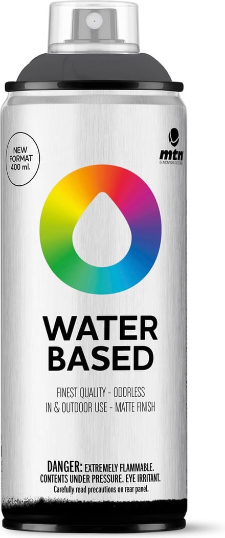 MTN Water Based Spuitbus - verf op waterbasis - RV-7016 Anthracite Grey - 400ml