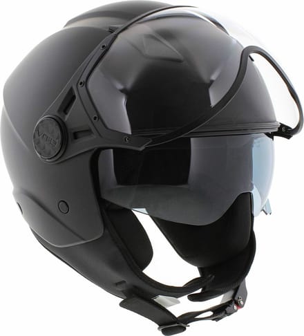 Vito jet helm Lavori mat zwart XXL