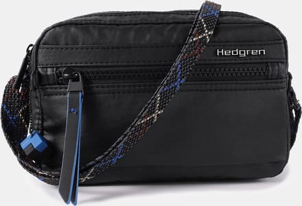 Hedgren Schoudertas Maia Small Crossover RFID Creased Black Zwart