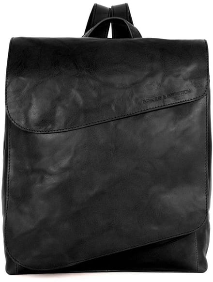 Leren Rugzak - 13.3 inch - Tina - Zwart