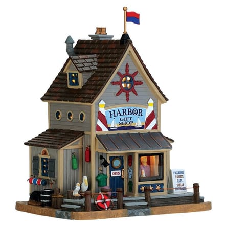 Lemax - Harbor Gift Shop, B/o Led uit de 2017 Collectie
