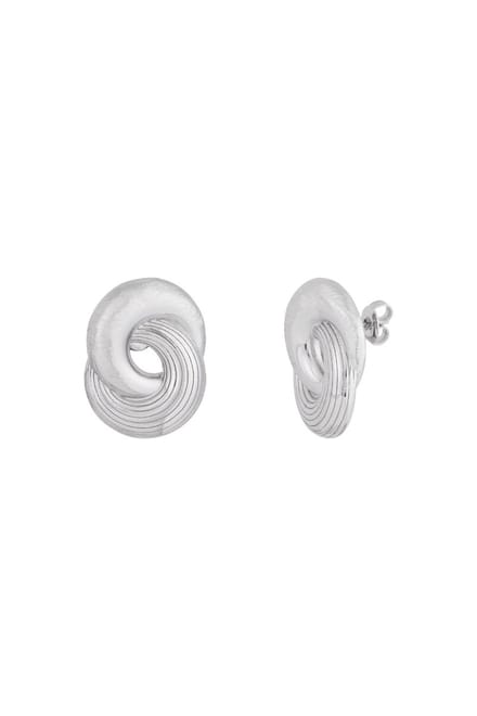 infinity twist earrings