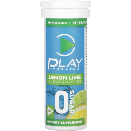 Speel gehydrateerd, Elektrolyten, Citroen Limoen, 10 Tabletten