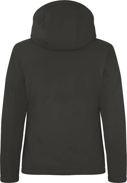 Clique Padded Hoody Softshell Women 020953 - Donkergrijs - S