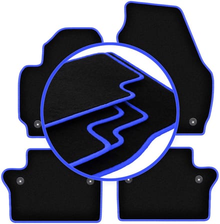 CARLUX-BLUE automatten voor: Volvo S80 II sedan (2010-2017)