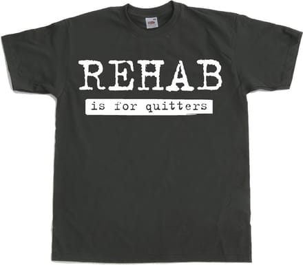 Hybris Rehab Is For Quitters Dark-Grey