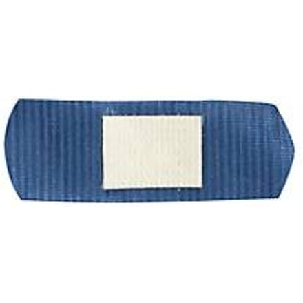 Detecteerbare blauw pleisters voor Quick Fix Plum, navulling, pak van 45 stuks