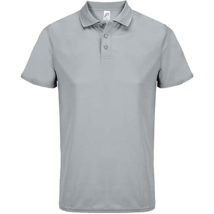SOLS Unisex Volwassen Pitcher Gerecycled Polyester Polo Shirt (Puur Grijs)