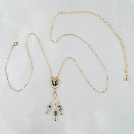 Sylvie Monthulé | Gouden Bodychain Set | Sacred Scarab Maat M