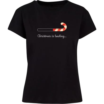 T-shirt dames Merchcode Christmas Loading