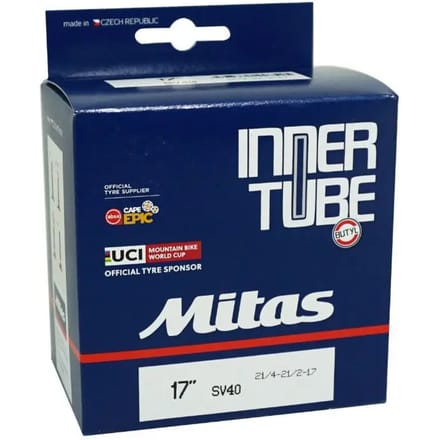 Motorfiets binnenband osram schrader ventiel Mitas 2 1-4-17 A 2 1-2-17