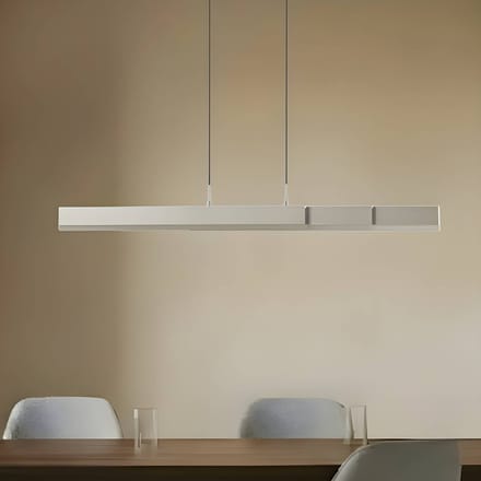 Lucande LED hanglamp Torven, aluminium, CCT, uitschuifbaar