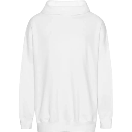 Neutral Oversized Hoodie with Side Pockets NET63112 - White - S