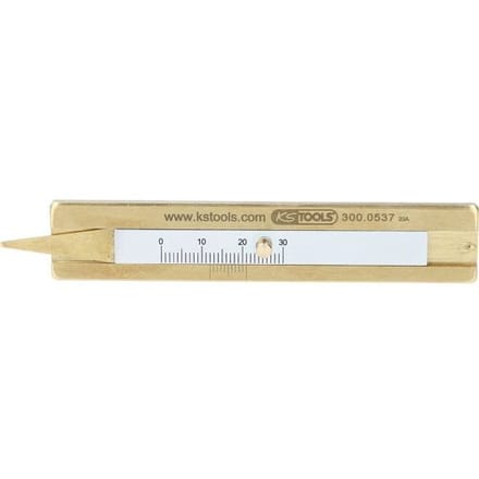 KS Tools 300.0537 Bandenprofieldieptemeter 0 - 30 mm