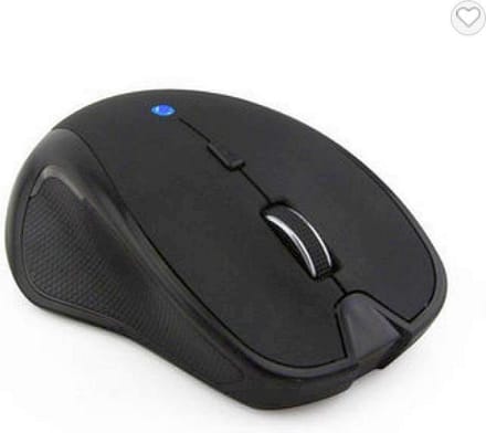 Bluetooth draadloze muis. Werkt met elke laptop en desktop met Windows, Mac OS, Chrome Android. Zwart