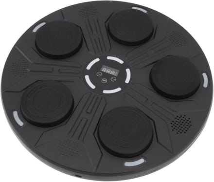 Muziek Boksmachine - Interactieve Trainer - Thuis Training - Oplaadbaar Elektronisch Doel - 50 x 43 x 6 cm - Zwart
