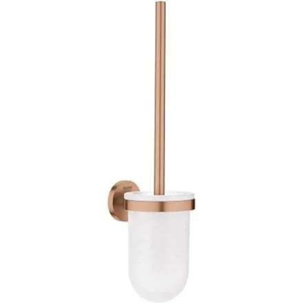 Grohe Wc-borstel Met Houder Essentials New - Metaal/glas - Warm Sunset (mat Brons)