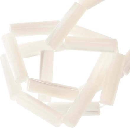 Schelp Kralen (14 x 4 mm) White (28 Stuks)