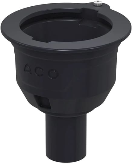 Aco Afvoerlich.200x170mm DN50, 90° met geprimerde keerrand