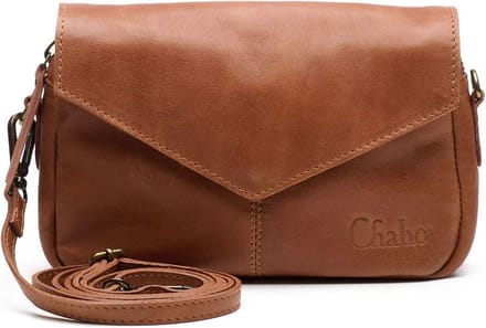 Chabo Bags - Rio Romy Plain - Crossbody - Leer - Camel