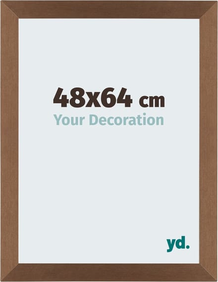 Your Decoration - Fotolijst 48x64 cm - MDF - Koper Decor - Mura