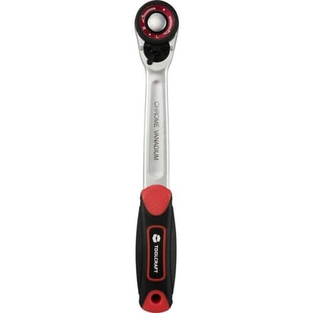 TOOLCRAFT TO-9626403 Omschakelratel 1/4 (6,3 mm) 13.5 cm