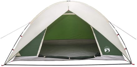 vidaXL - Campingtent - met - waterdichte - regenfly - 5-persoons - Groen